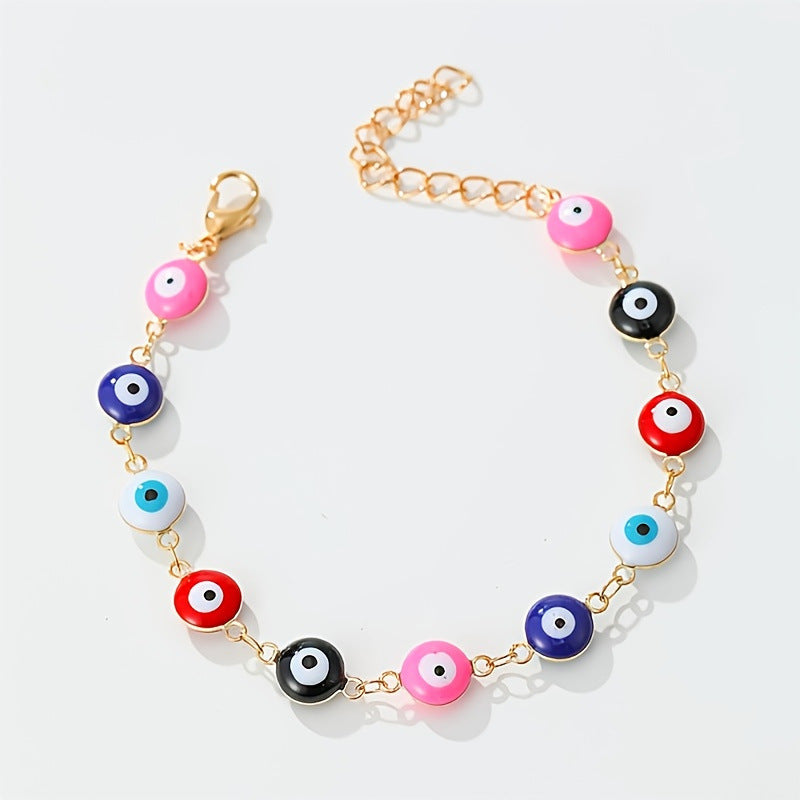 Venta al por mayor Pulsera De Aleación De Ojo De Diablo