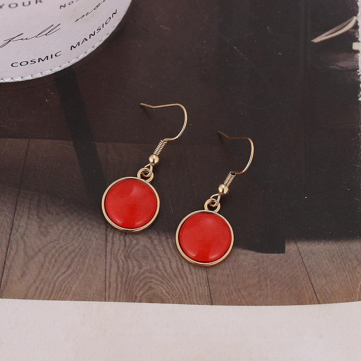 Wholesale Marble Alloy Earrings