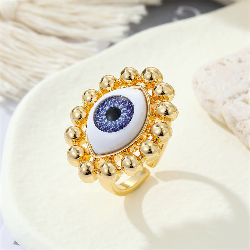 Wholesale Metal Devil Eye Ring