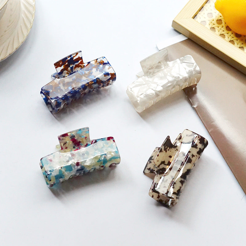 Wholesale Fashion Simple PVC Hair Clips