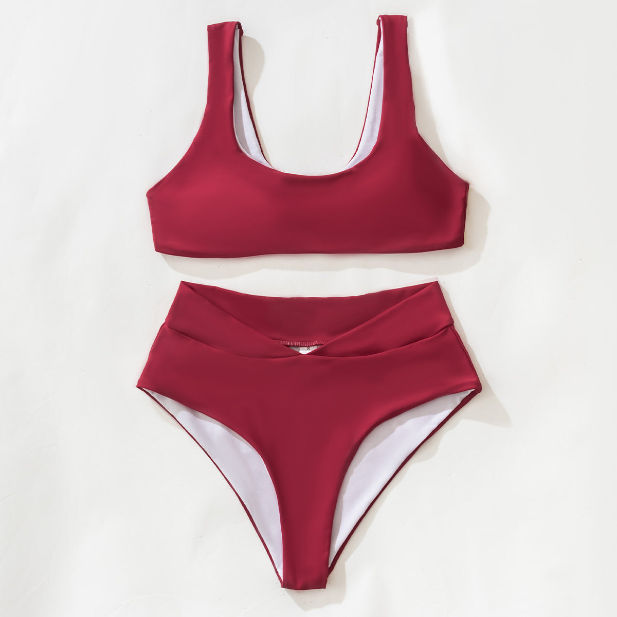 Wholesale Split Bikini Set High Waist Swimwear