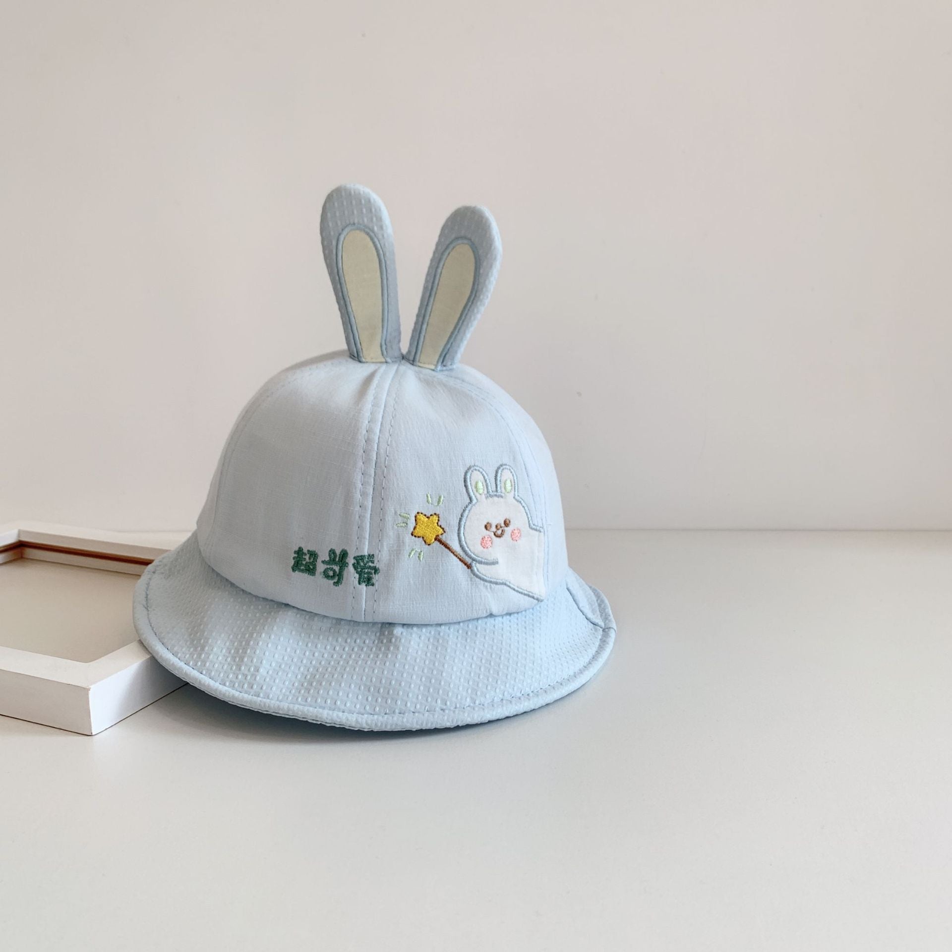 Wholesale Cotton Cute Drawstring Adjustable Children's Fisherman Hat