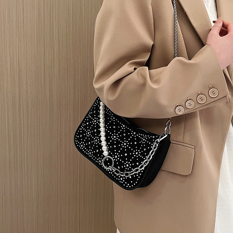 Bolso de hombro casual de Diamond de Diamante Bright Diamond