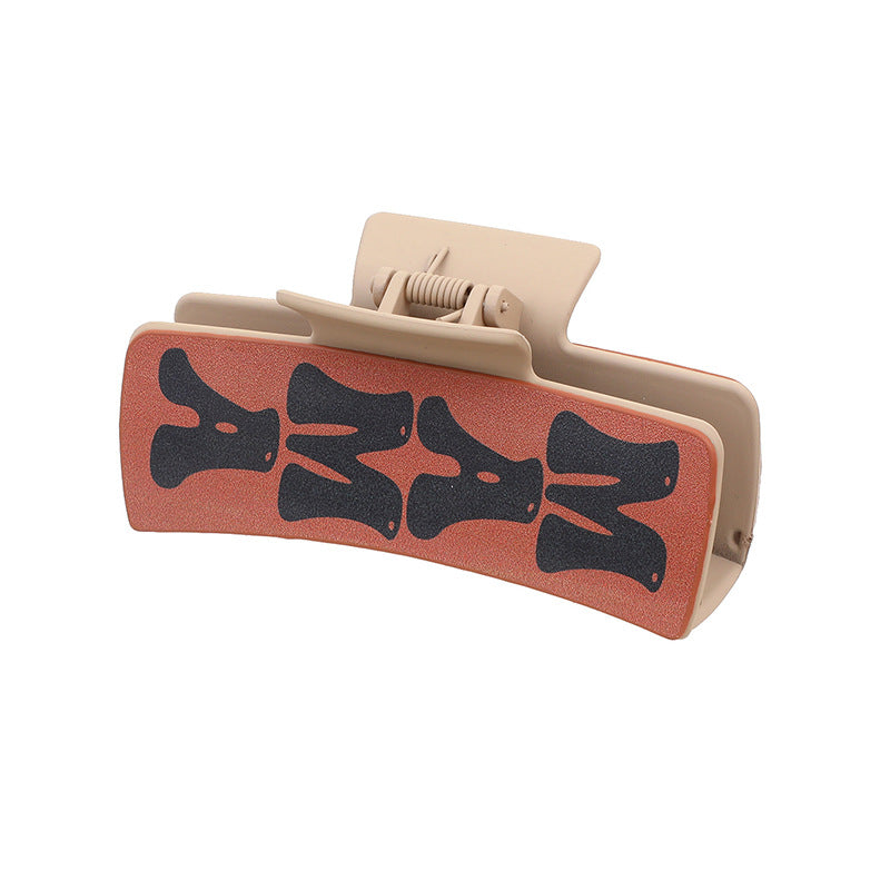 Wholesale Western Style MAMA Playing Cards HOWDY Leather Hair Clip