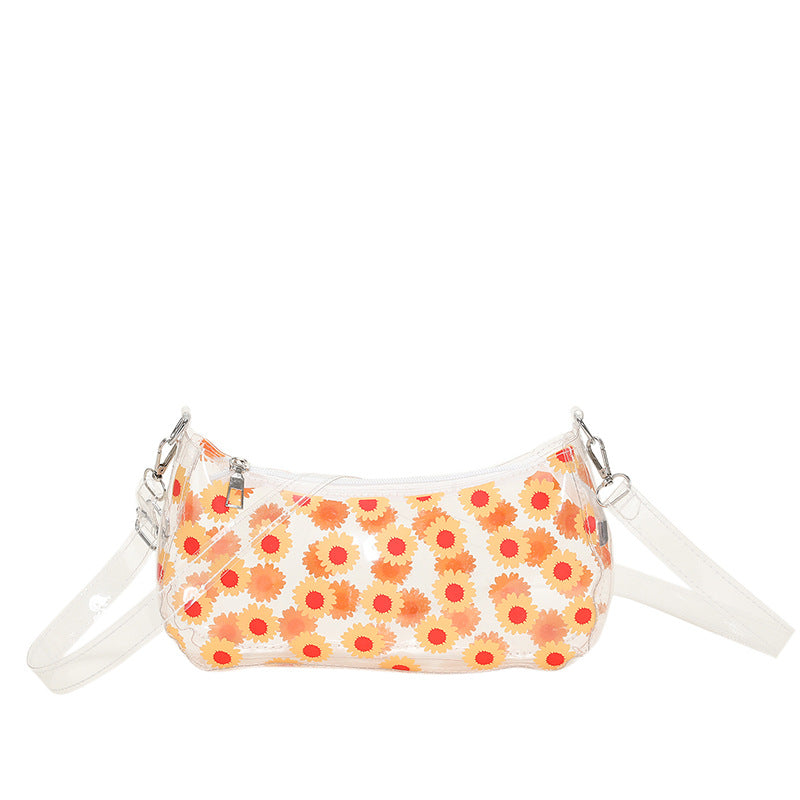 Paquete de gelatina transparente de flores de PVC al por mayor