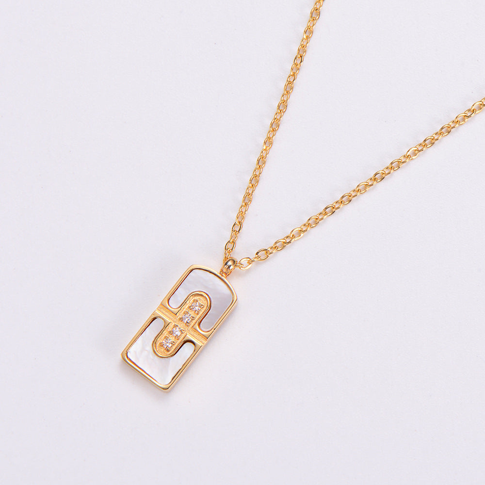 Wholesale Stainless Steel Shell Pendant Necklace