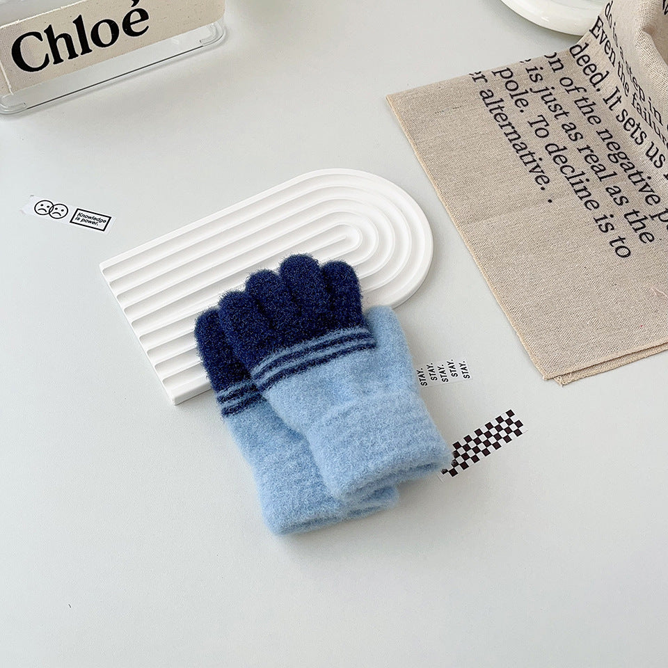 Wholesale Warm and Cute Children's Thickened Gloves