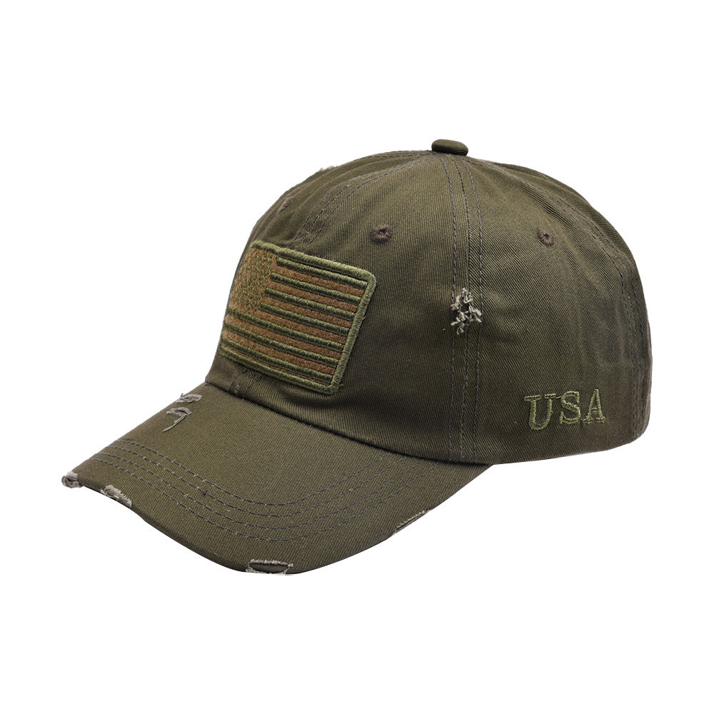 Wholesale New Cotton Parent-child Flag Baseball Cap