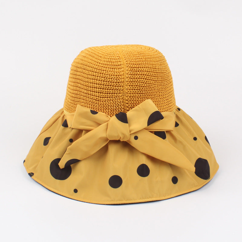 Wholesale Polyester UV Protection Bow Bucket Hat