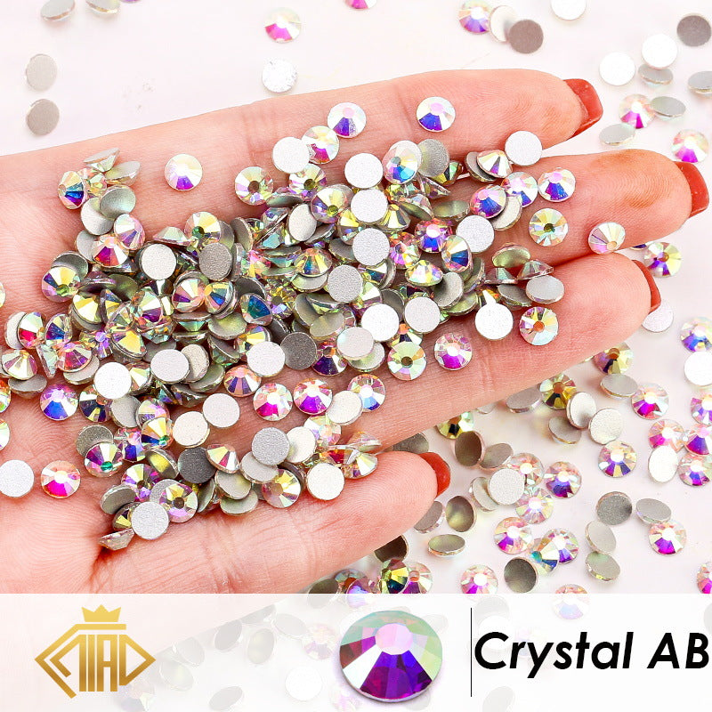 Wholesale 2.0×2.1MM 1440pcs/Pack of Water Glass Manicure Rhinestone DIY Jewelry Accessories