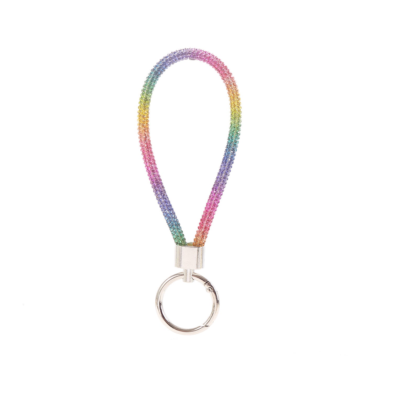 Llaveros De Metal Con Diamantes De Imitación De Cordón De Diamantes De Imitación al por mayor