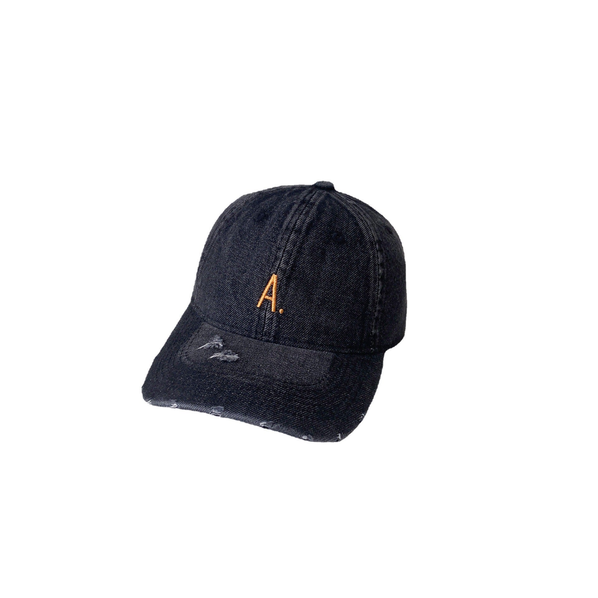 Wholesale A Letter Embroidery Denim Baseball Cap