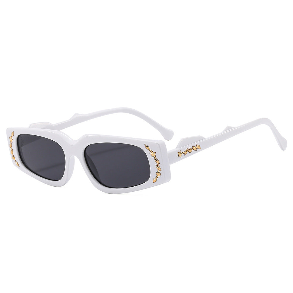 Wholesale Small Square Frame PC Sunglasses