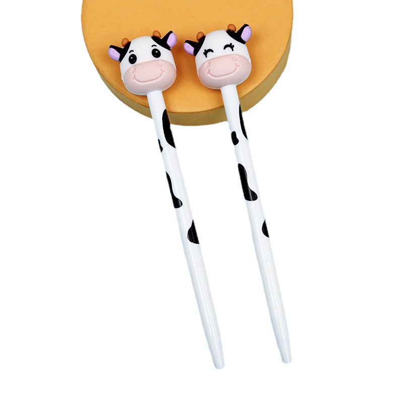 Al por mayor de PVC Cow Ballpoint Pens 36 piezas por caja