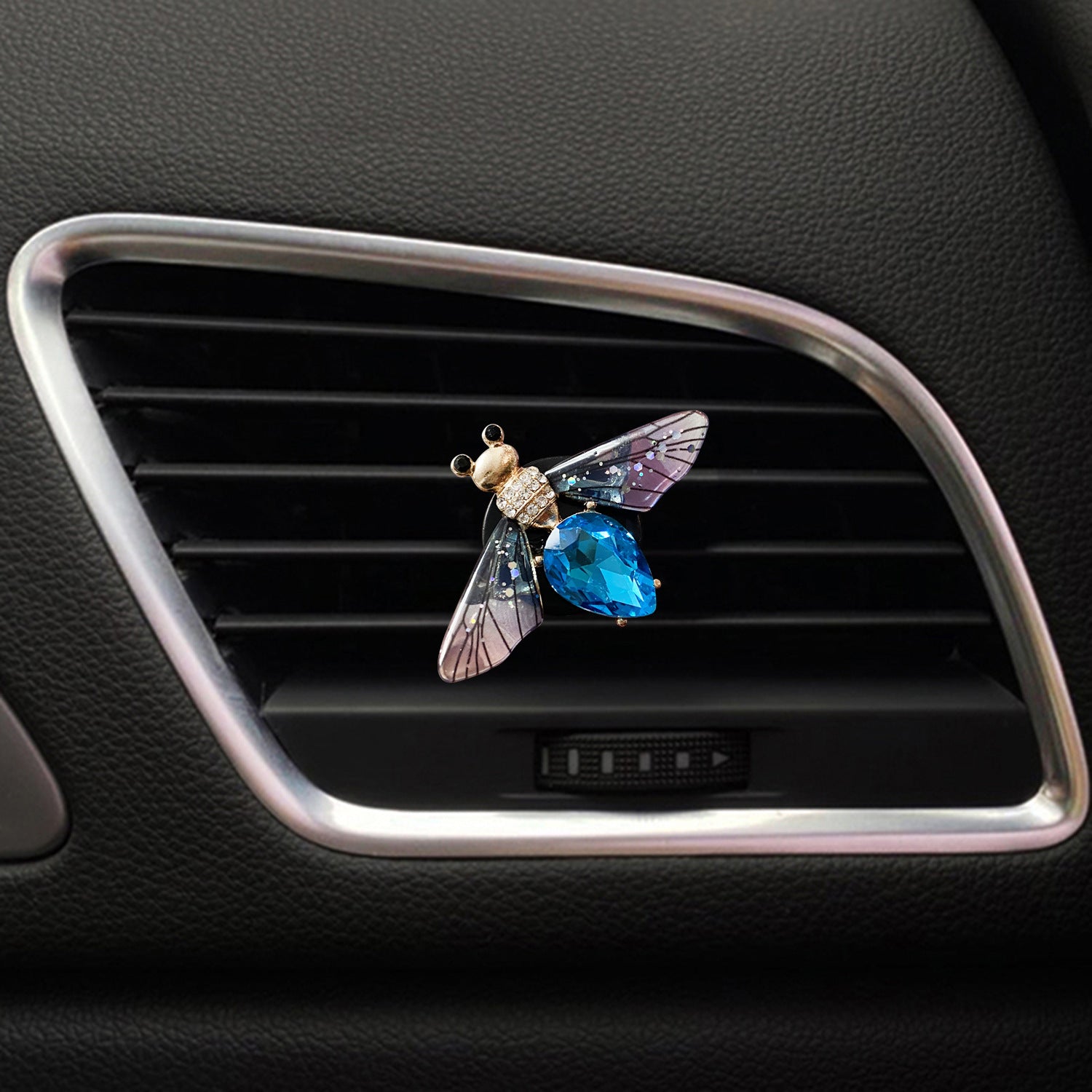 Clip al por mayor de la decoración del perfume del coche de la libélula de la mariposa del metal