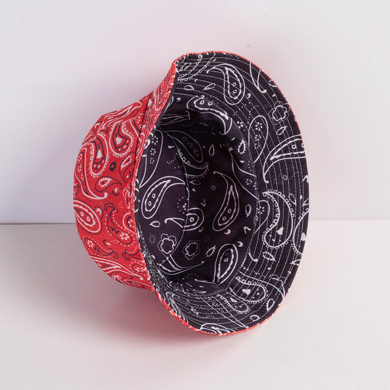 Wholesale Cashew Flower Polyester Bucket Hat