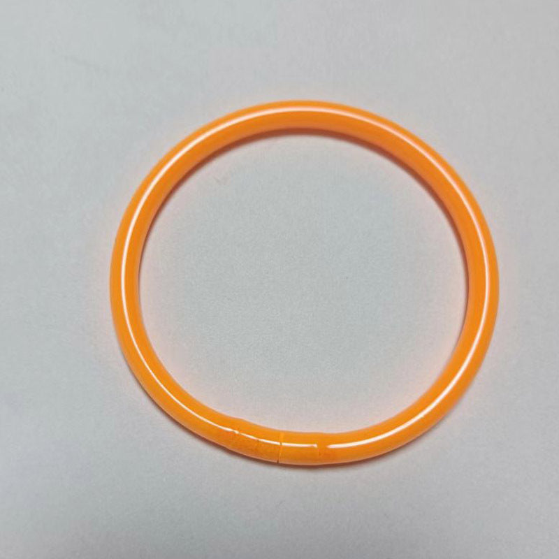 Wholesale Shiny Gold Silicone Bracelets