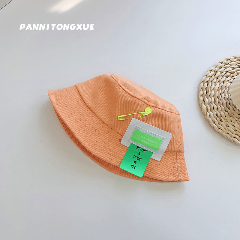 Venta al por mayor Sombrero de pescador fino de algodón para niños