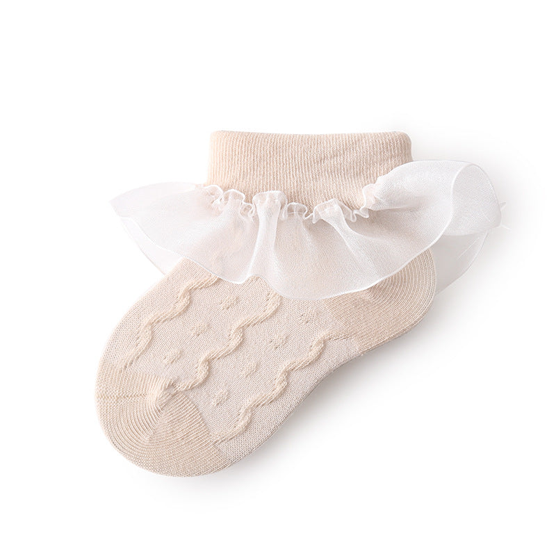 Calcetines transpirables finos para niños de verano 2023 de algodón al por mayor