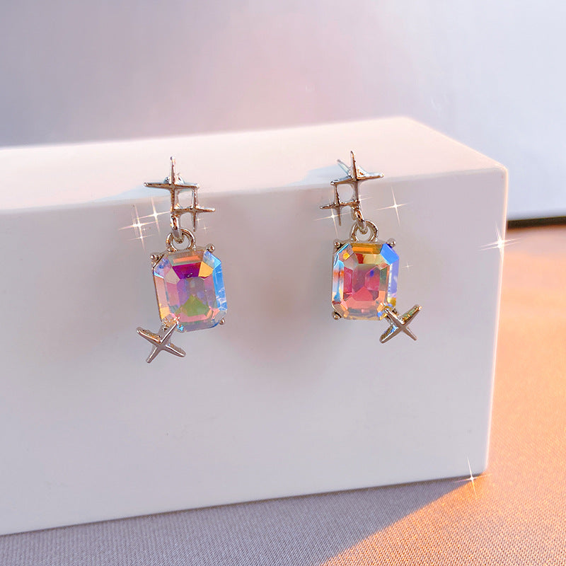 Wholesale Colorful Aurora Alloy Earrings