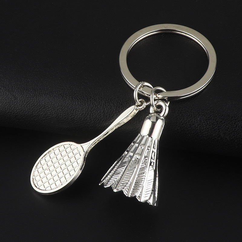Llavero de bádominio de metal al por mayor