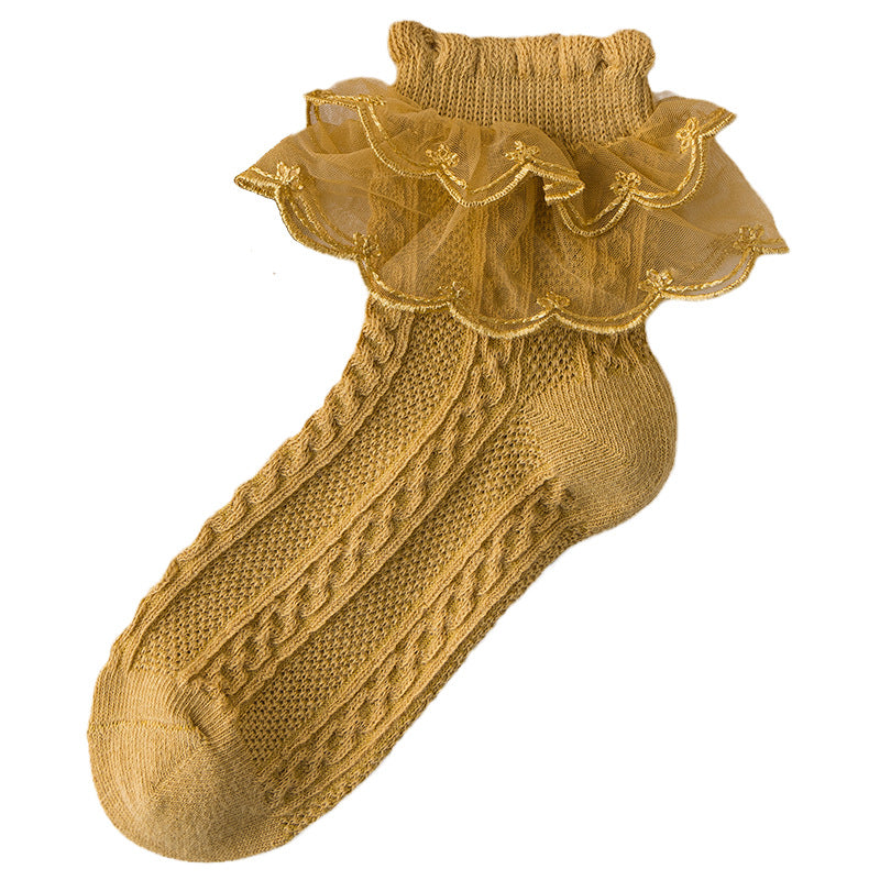 Calcetines finos de algodón puro para niños al por mayor