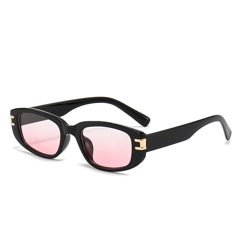 Venta al por mayor Retro Cat Eye PC Gafas de sol para mujer