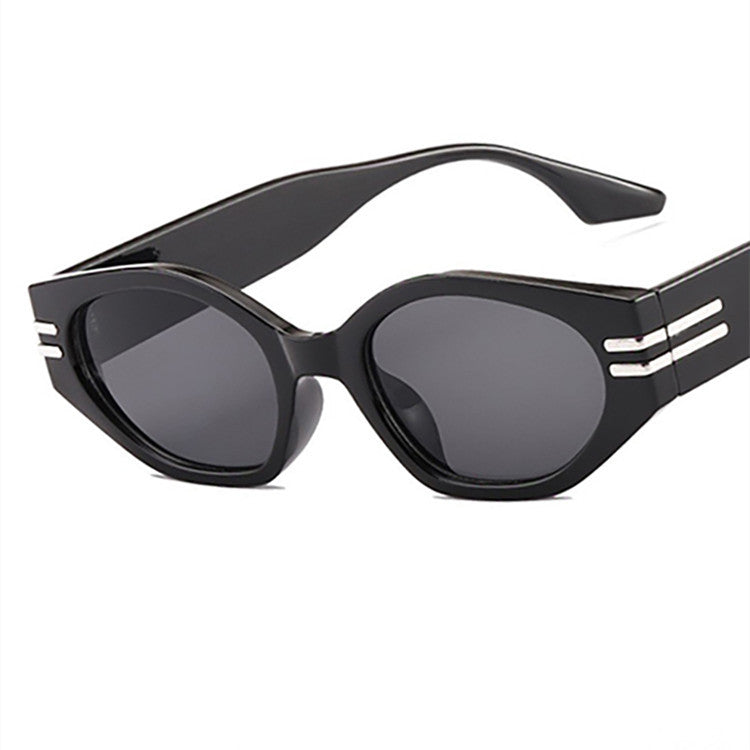Wholesale PC Cat Eye Square Frame Sunglasses