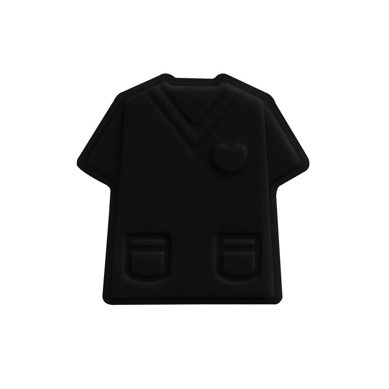 Al por mayor10pcs/paquete 26 × 26 mm cuentas de silicona uniforme de enfermería masculina