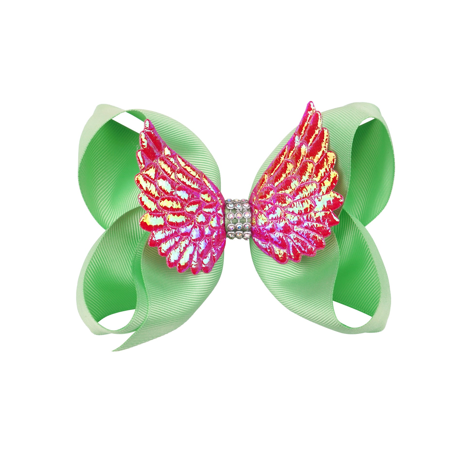 Wholesale Angel Wings Bow Thread With Hair Clips