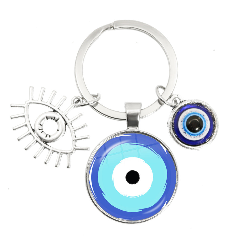 Wholesale Metal Devil Eye Creative Key Chain