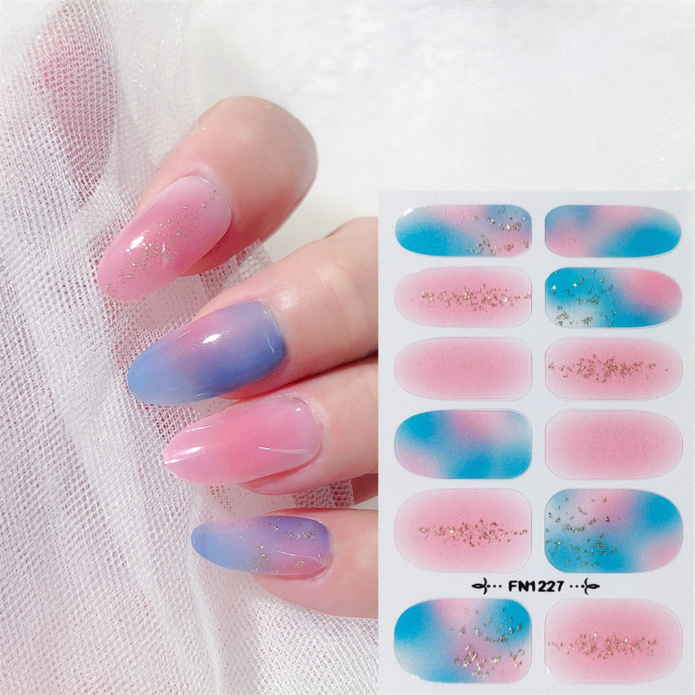 Wholesale Plastic Removable Nail Stickers