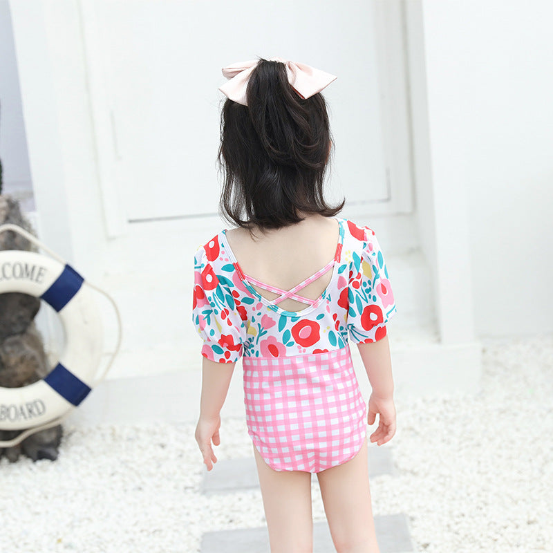 Wholesale Baby One Piece Nylon Swimwear