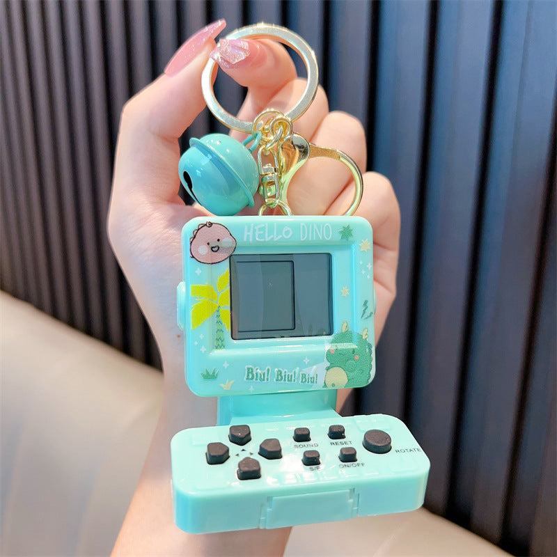 Wholesale Plastic Italy Mini Pocket Computer Electronic Game Console Keychain