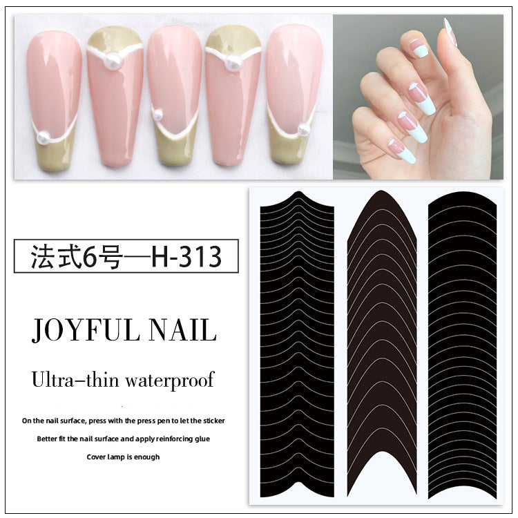 Wholesale French Edge-assisted Nail Stickers