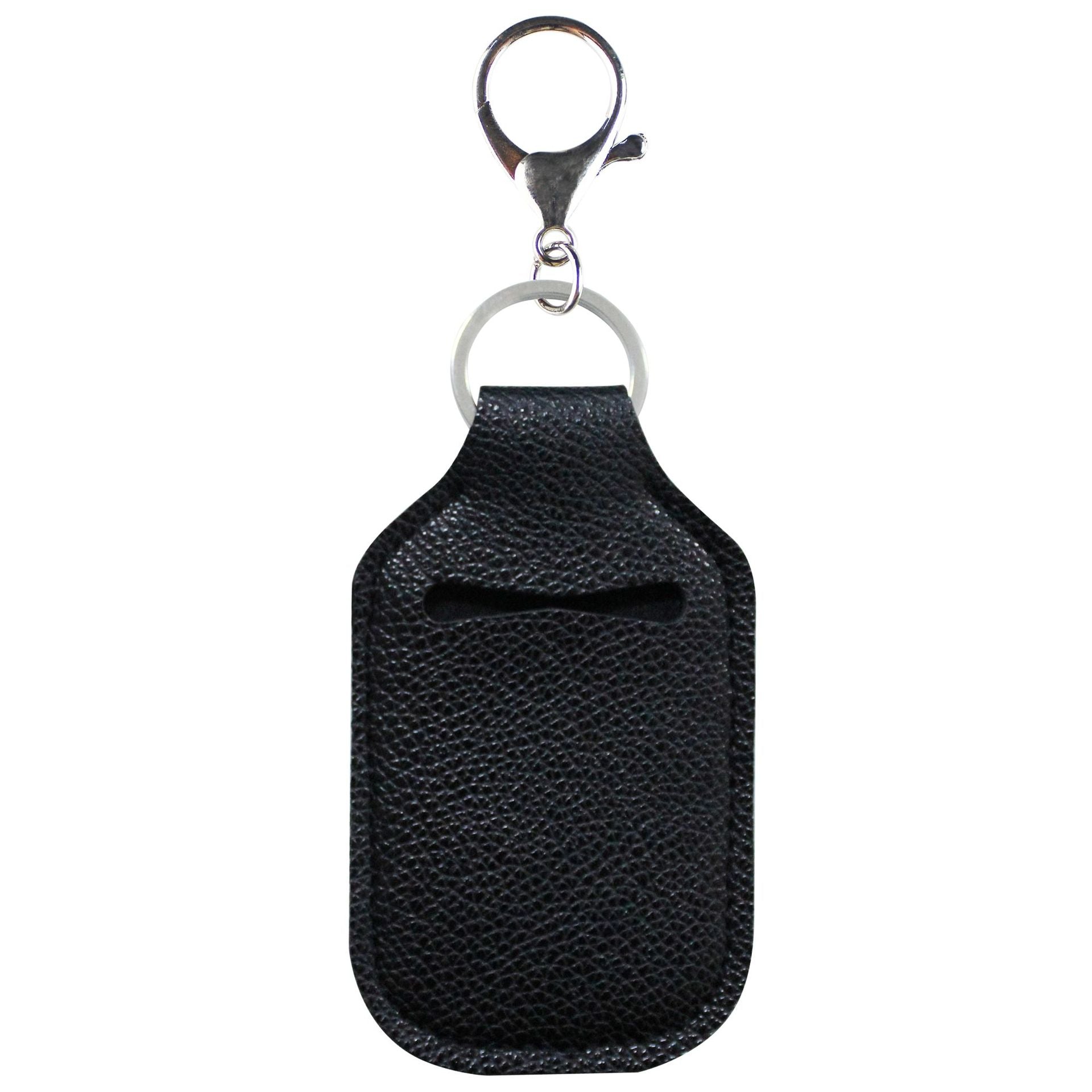 Wholesale Sports Hand Sanitizer Leather Case Key Chain