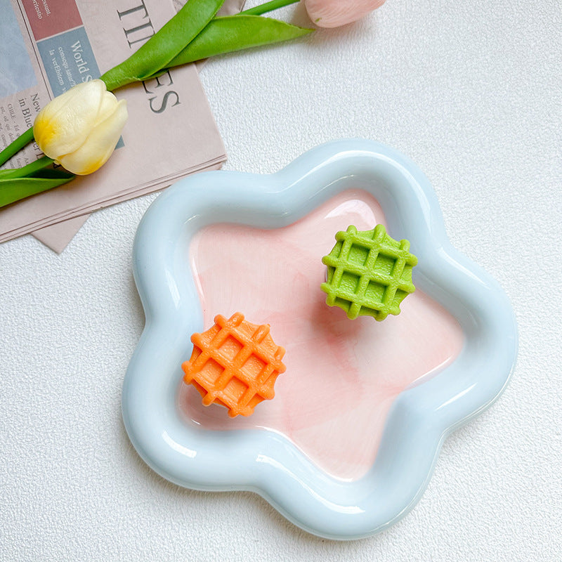 Wholesale Simulation Waffle Silicone Phone Holder