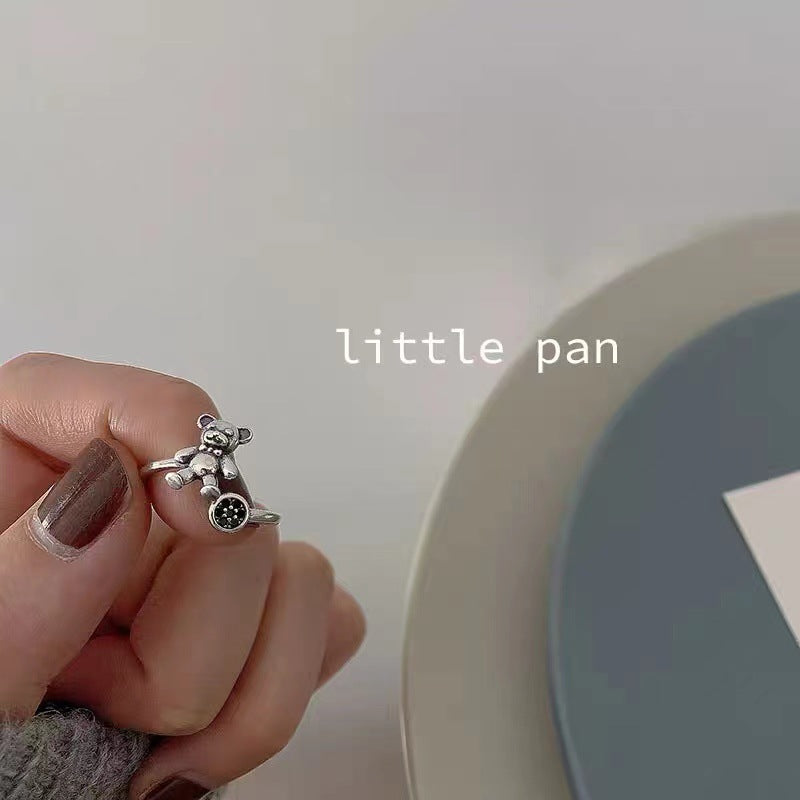 Wholesale Vintage Moonstone Pearl Copper Rings