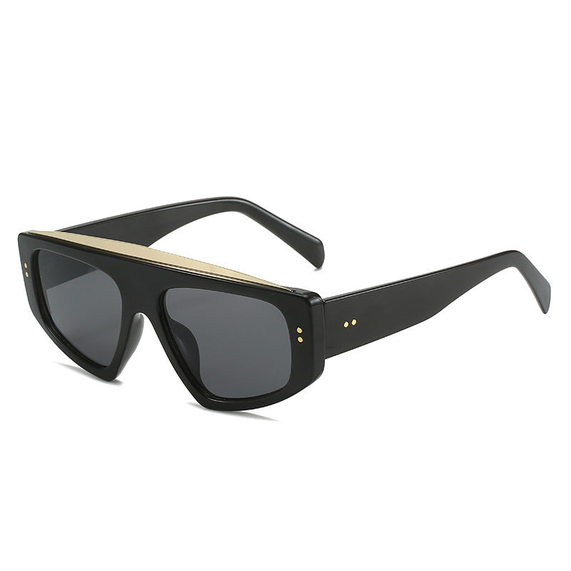 Wholesale PC Large Frame Simple Sunglasses