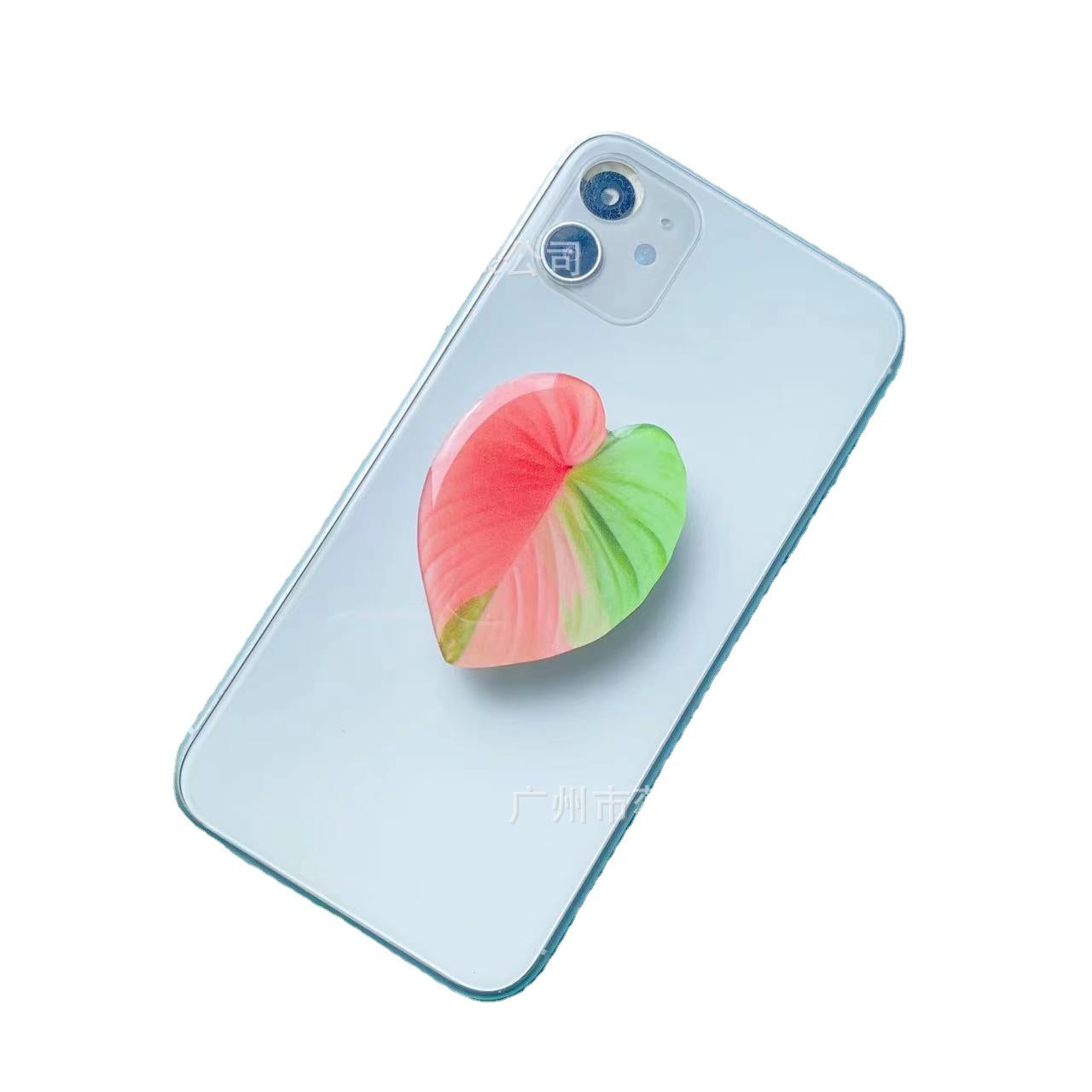 Titular de bolsa de aire para teléfono móvil de hoja acrílica con forma de epoxi al por mayor