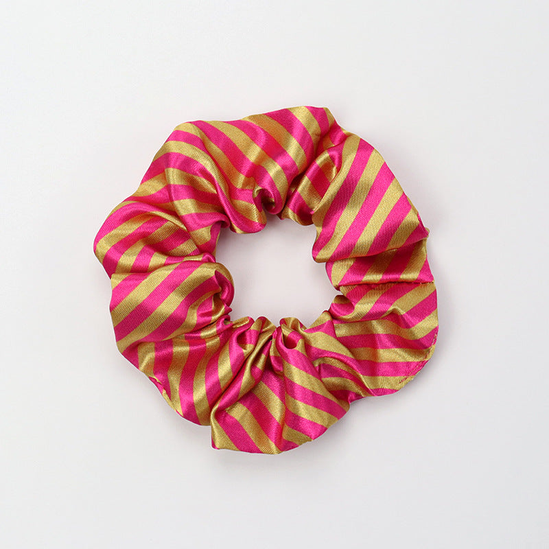 Gomas Para El Cabello De Tela Rayada al por mayor