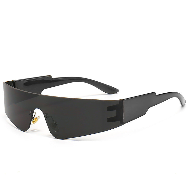 Wholesale Y2K Frameless Cycling PC Sunglasses