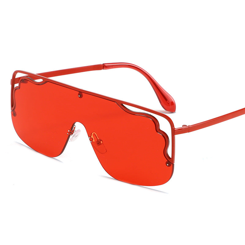 Wholesale PC Marine Film Spot Paint Irregular Hollow Out Sunglasses