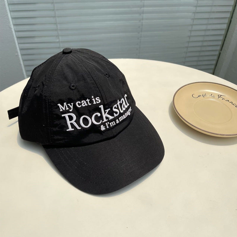 Wholesale Embroidered Letters Nylon Cap