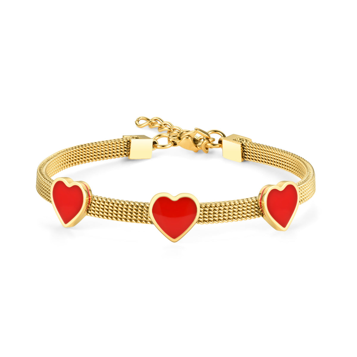 Pulsera Corazón De Acero Inoxidable al por mayor
