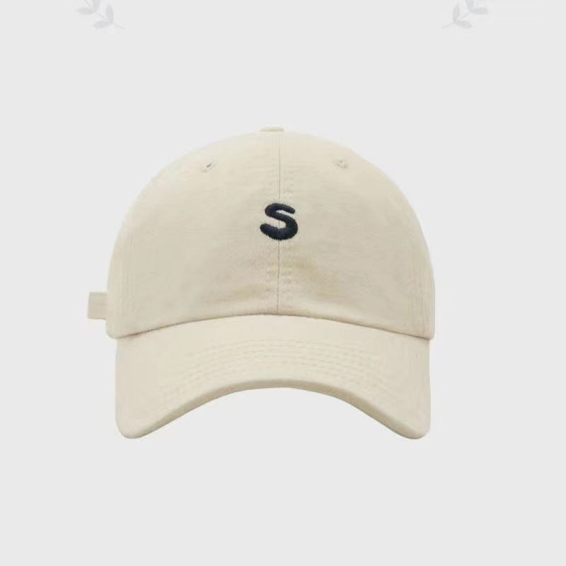 Wholesale Summer S Letter Soft-topped Cap Joker Face Small Baseball Cap