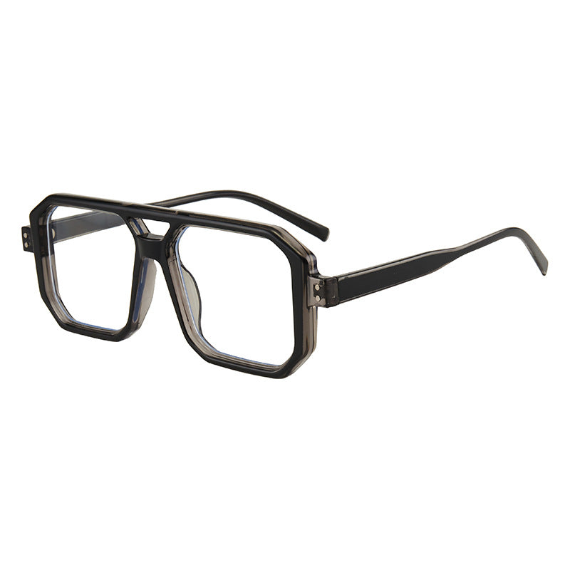 Wholesale PC Double Beam Full Frame Unisex Sunglasses