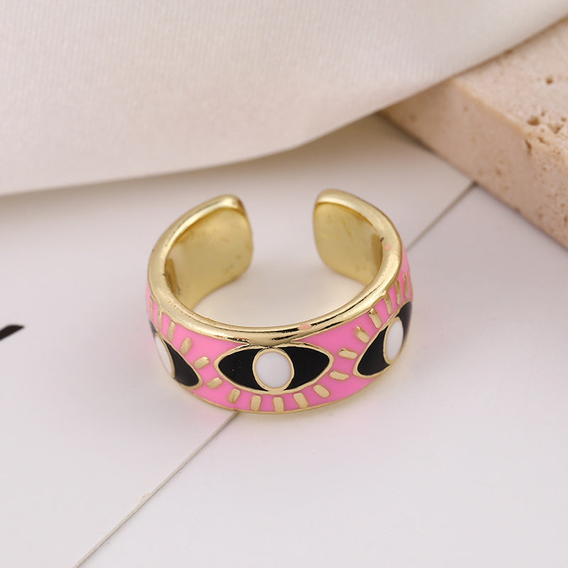 Wholesale Copper Devil Eye Ring