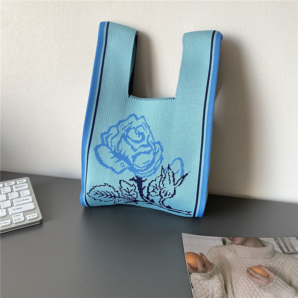 Bolso de rosas de poliéster al por mayor