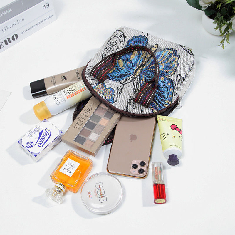 Wholesale Cotton and Linen Woven Ethnic Style Small Cloth Bags